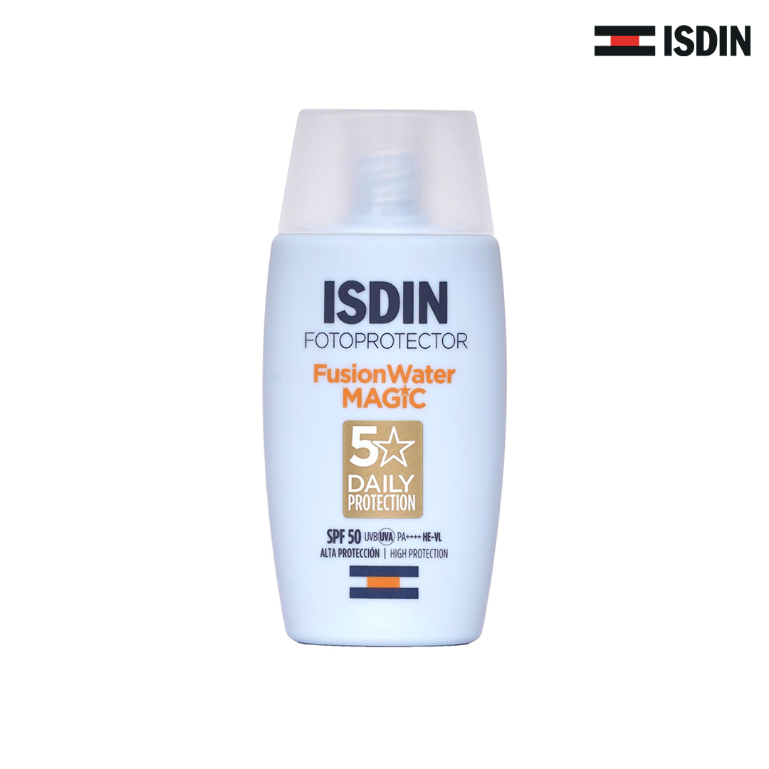 isdin-fusionwater-magic-1-1 ضد آفتاب مجیک فیوژن واتر spf50 ایزدین