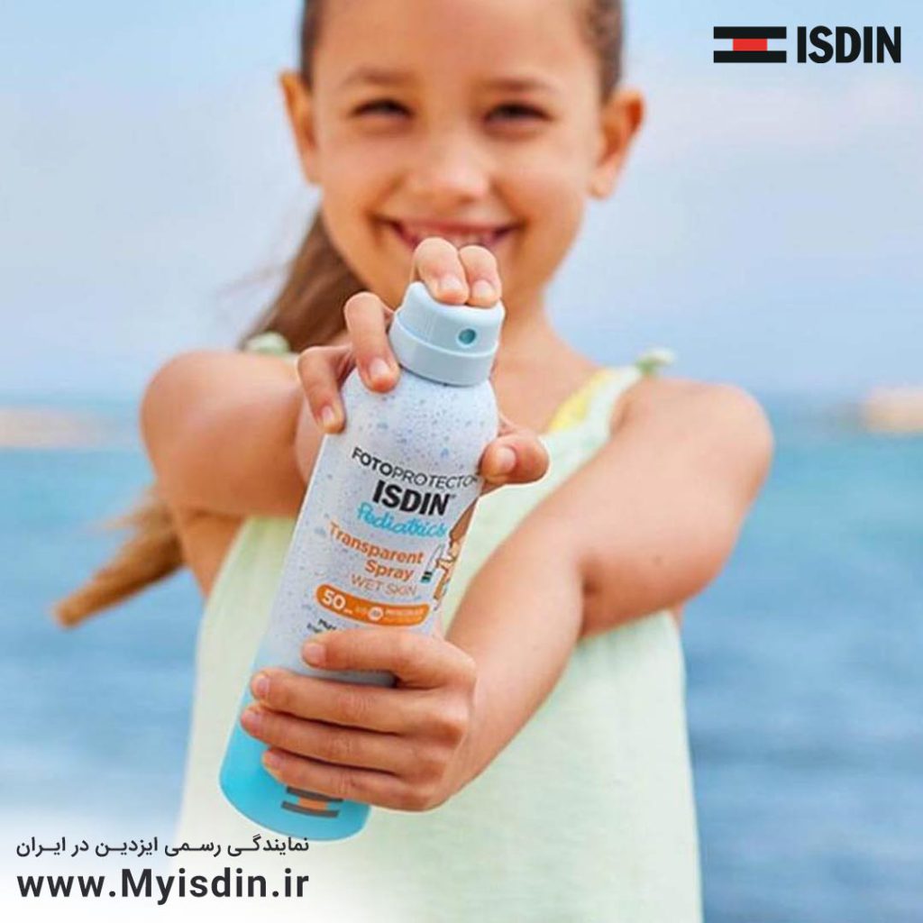 اسپری لوسیون ضدآفتاب کودک ایزدین